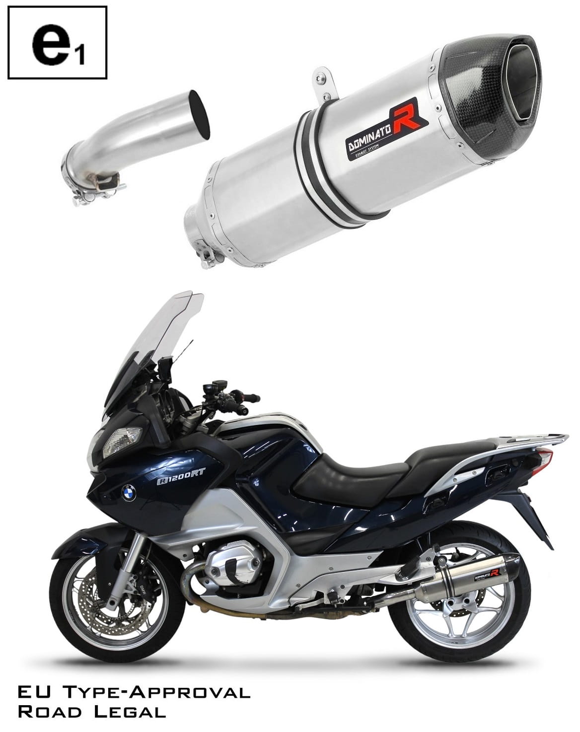 R1200RT EU Approved Exhaust Silencer HP1 2010 – 2013