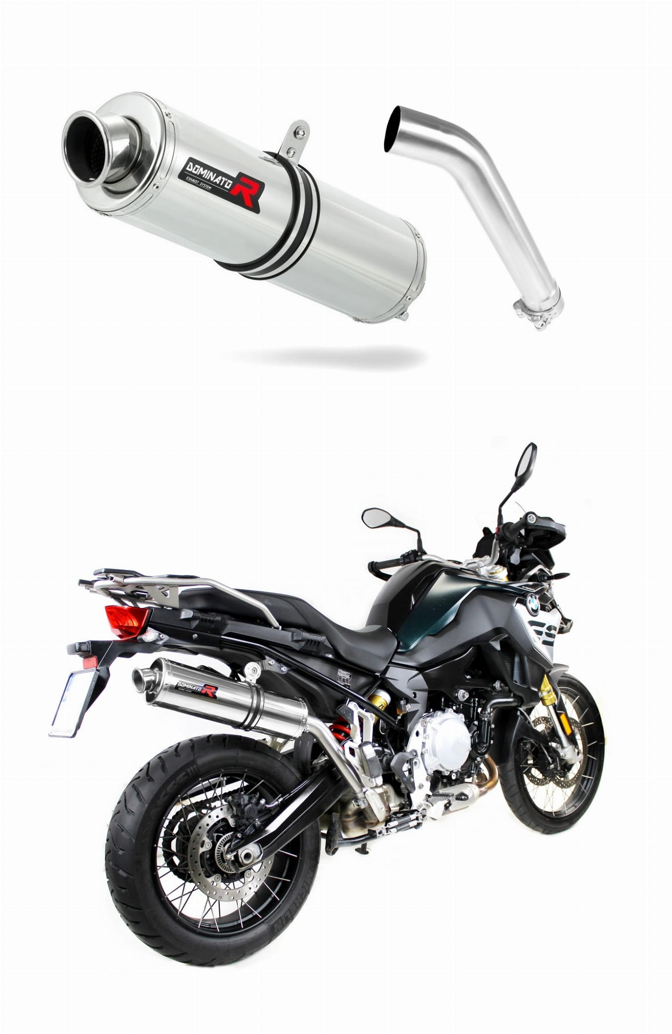 BMW F850GS Adventure 2018 – 2020 Exhaust Silencer Muffler ST + dB killer medium