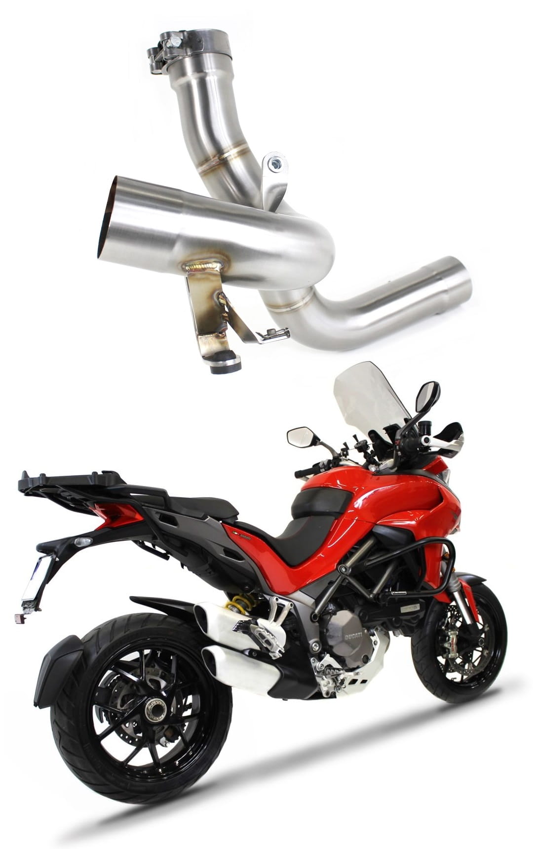 Multistrada 1260 / 1260 S Exhaust Cat Eliminator DECAT 2018 – 2020