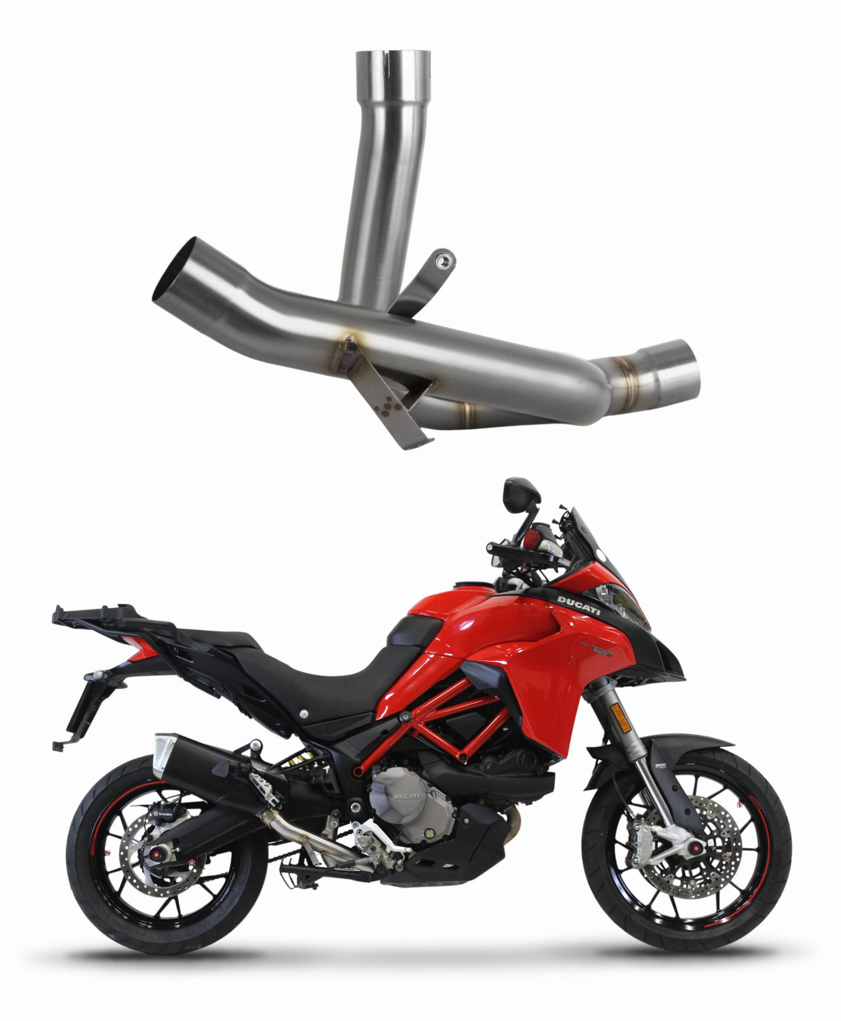 Ducati Multistrada 950 / 950 S 2017 – 2020 Down Pipe Mid pipe