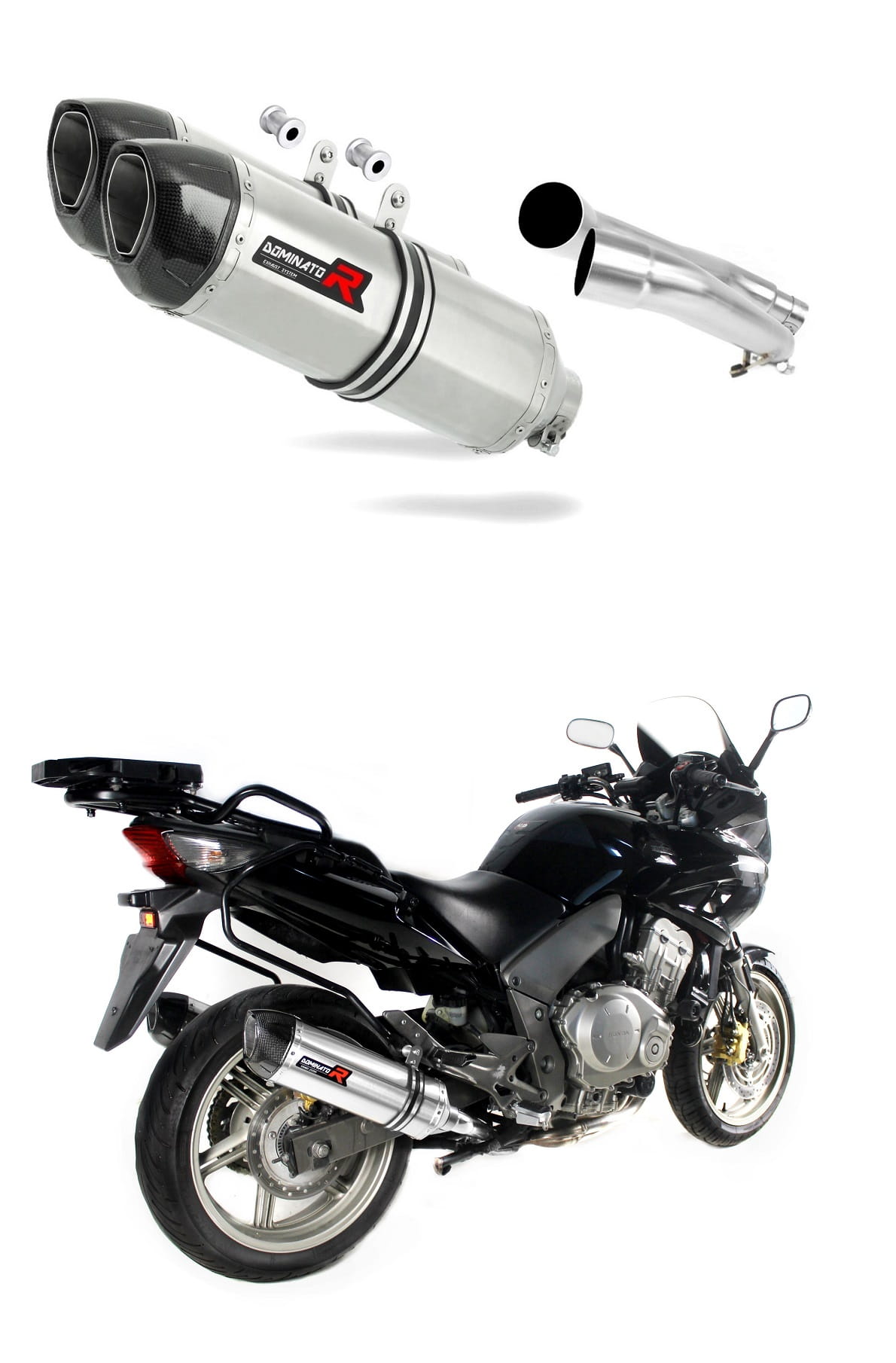 Honda CBF 1000 2006 – 2009 Exhaust Silencer Muffler HP1 + dB killer medium