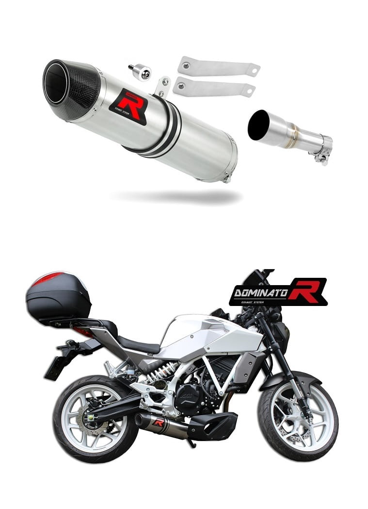 Hyosung GD 250 Exiv Exhaust Silencer Muffler HP2 + dB killer medium