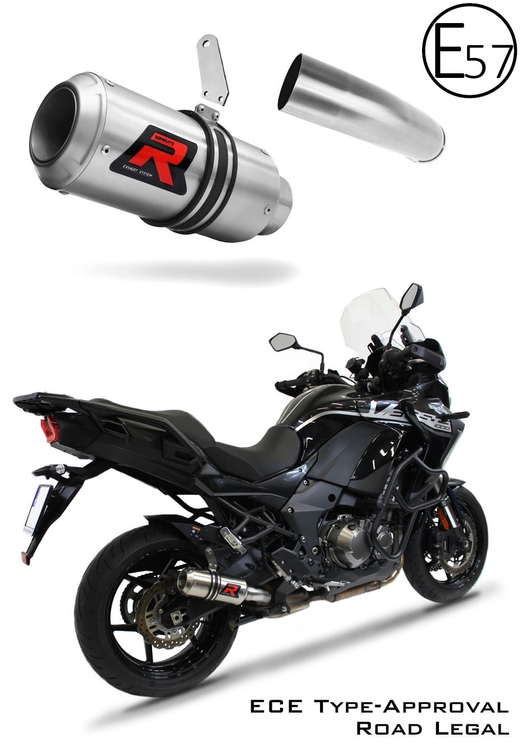 VERSYS 1000 EU Approved Exhaust Silencer GP 2019 – 2021