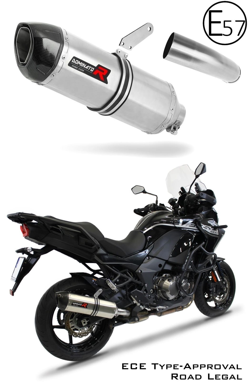 VERSYS 1000 EU Approved Exhaust Silencer HP1 2019 – 2021