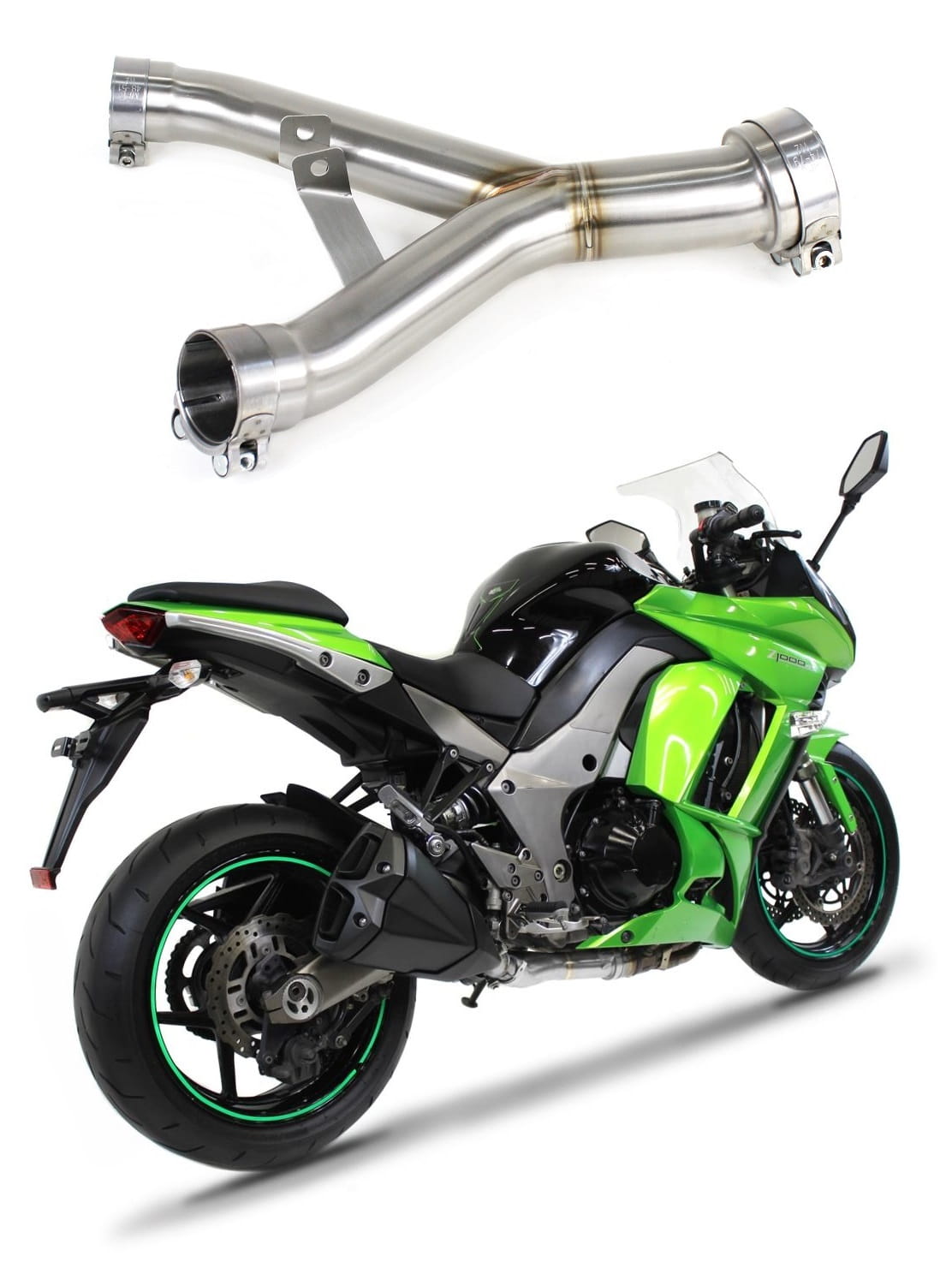 Z 1000 SX Exhaust Cat Eliminator DECAT 2017 – 2019