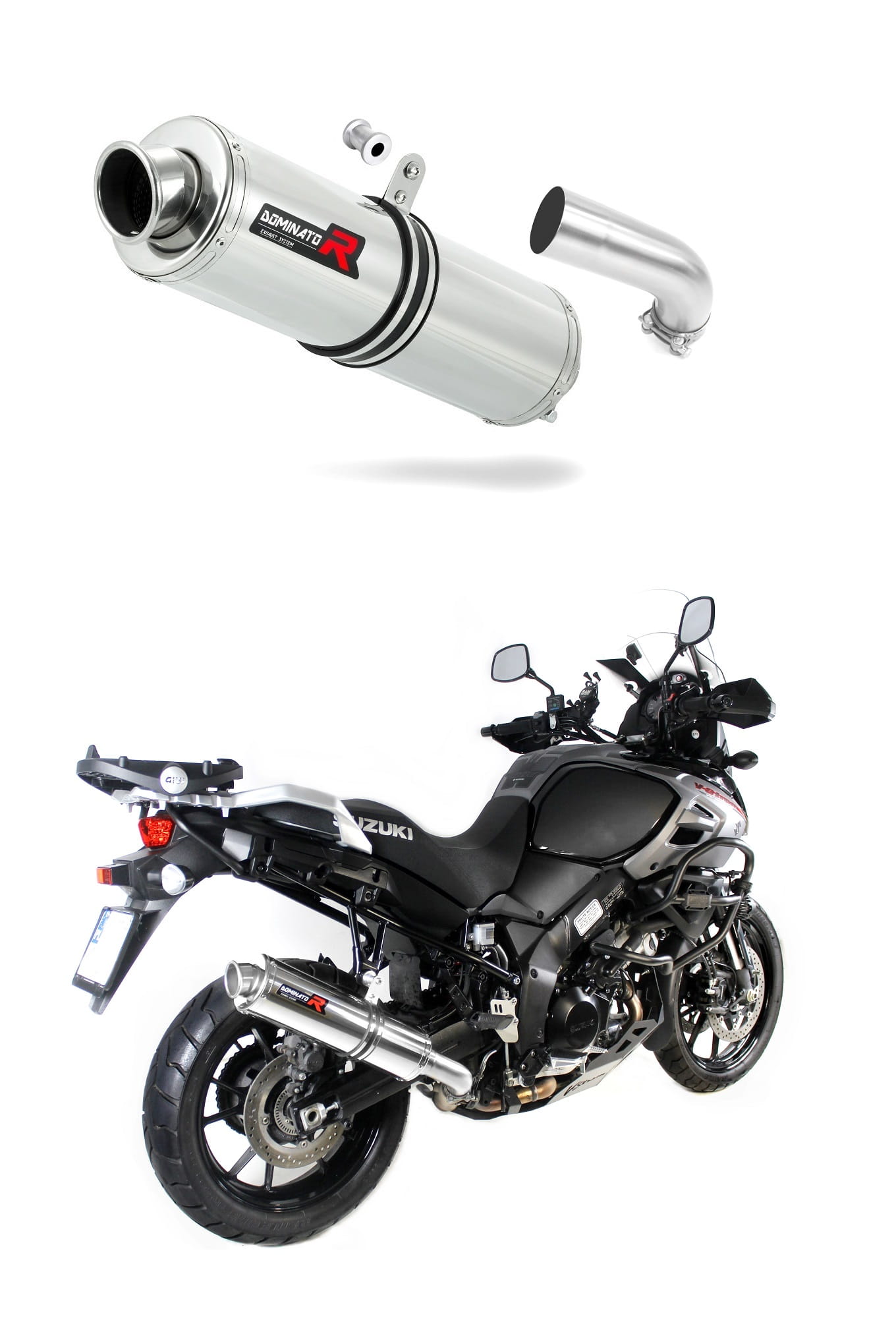 Suzuki DL 1000 V-Strom 2017 – 2020 Exhaust Silencer Muffler ST + dB killer medium