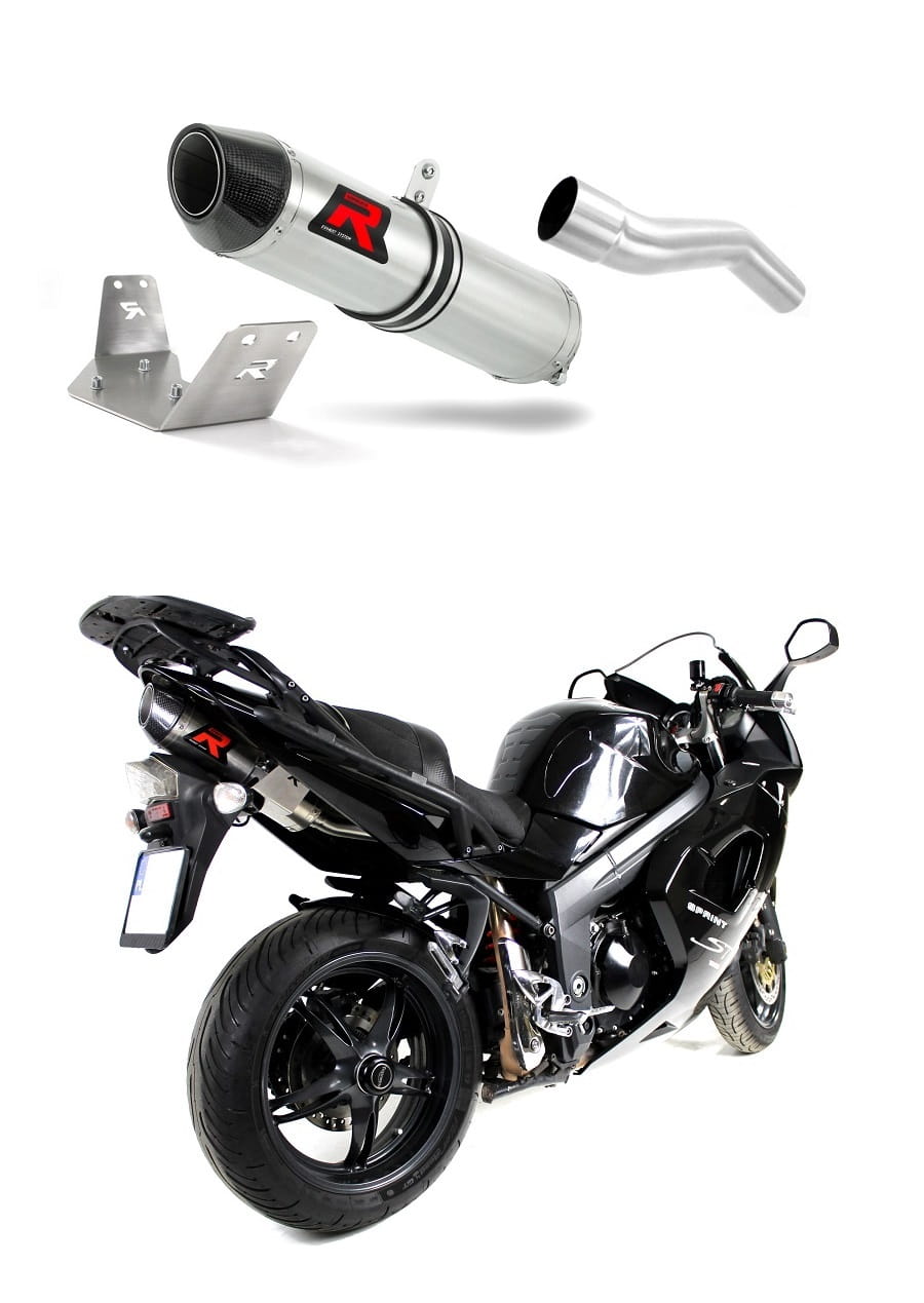 Triumph SPRINT 1050 ST 2005 – 2012 Exhaust Silencer Muffler HP2 + dB killer medium