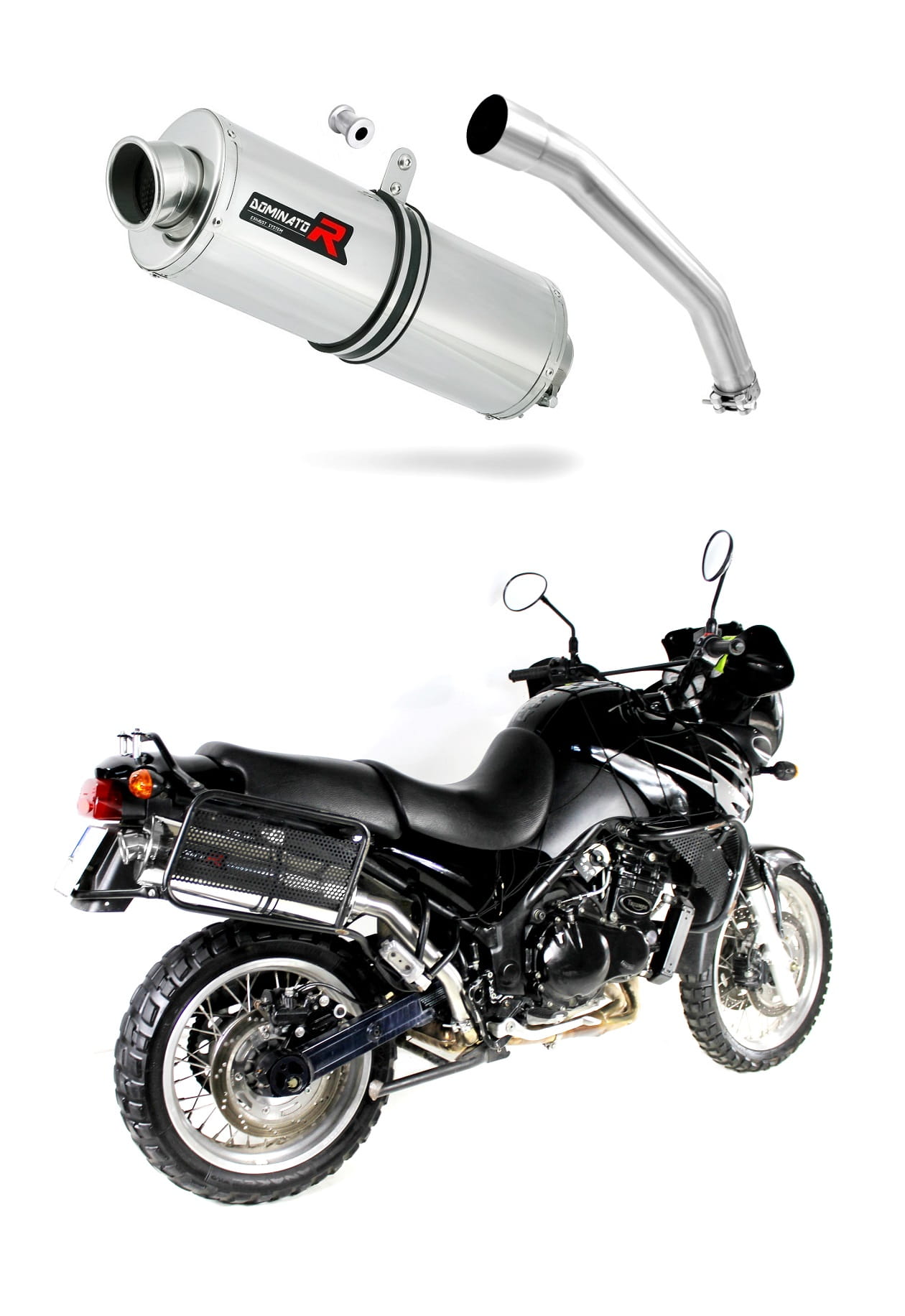 Triumph TIGER 900 T709 1999 – 2000 Exhaust Silencer Muffler OV + dB killer medium