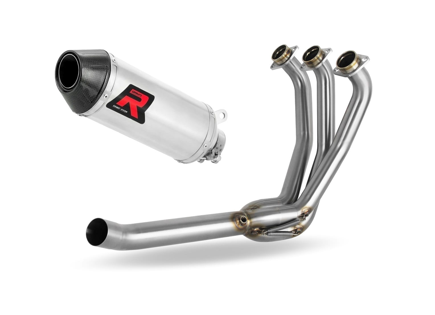 Yamaha XSR 900 2022 – 2023 Low Level Full Exhaust System Collector Silencer HP3 + dB killer