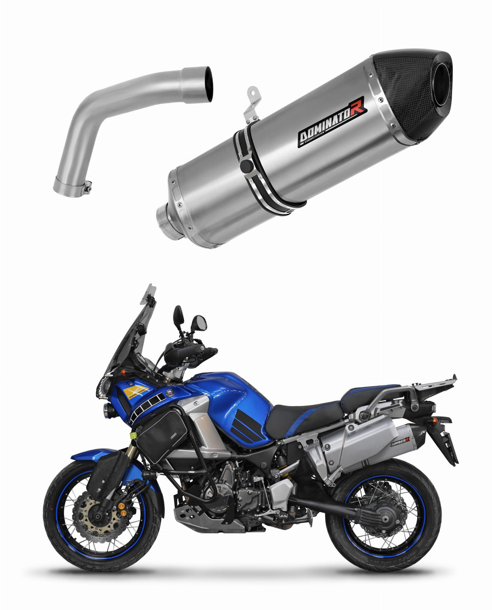 Yamaha XT 1200Z Super Tenere 2010 – 2016 Exhaust Silencer Muffler HP7 + dB killer