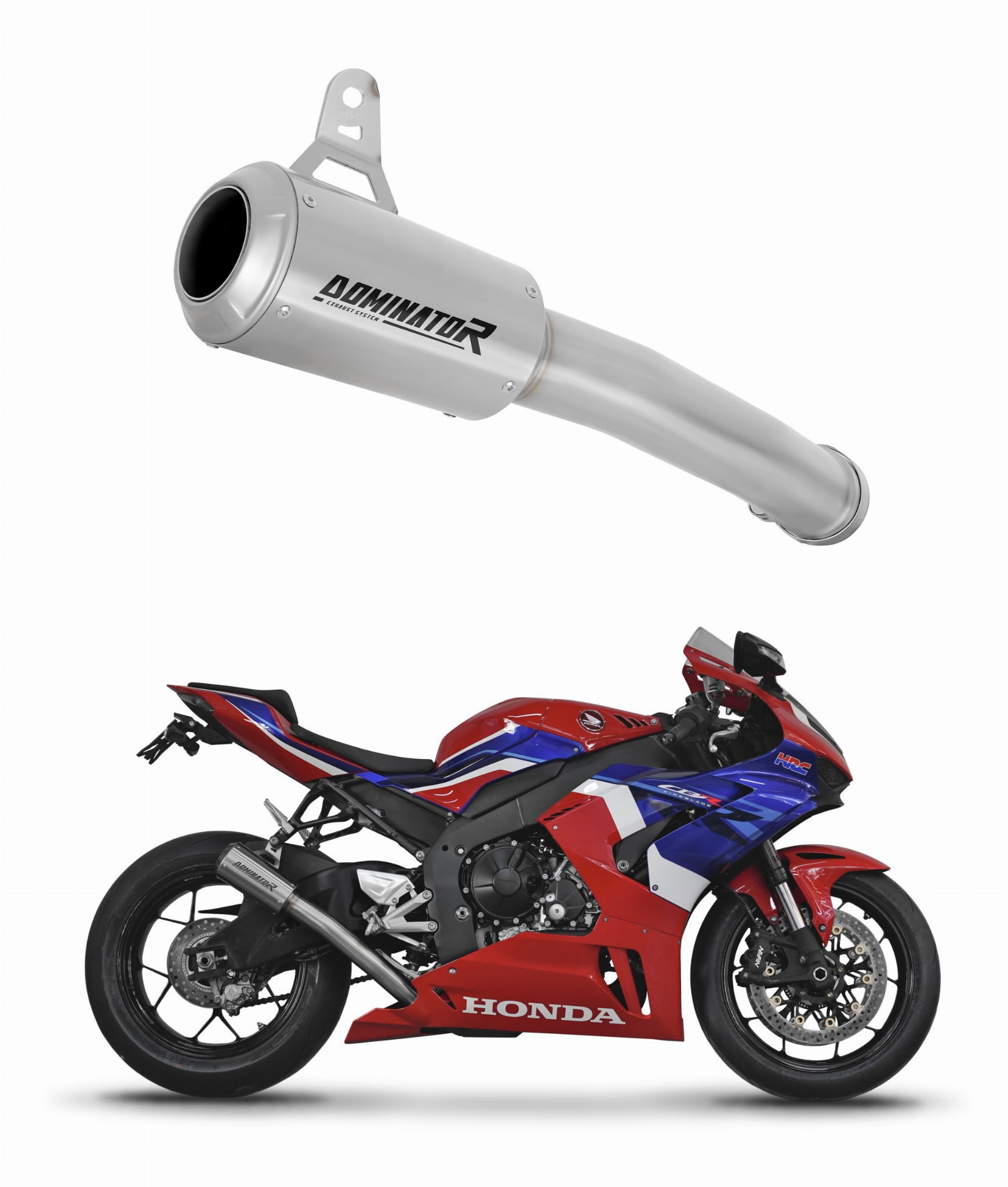 Honda CBR 1000RR-R 2020 – 2024 Exhaust Silencer Muffler GPS + dB killer